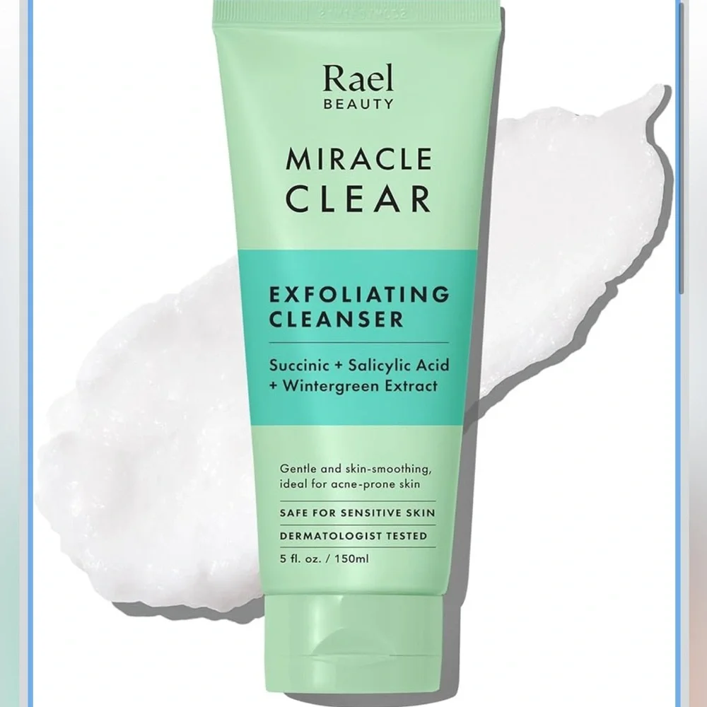 Rael Beauty Miracle Clear Exfoliating Cleanser NEW 🏷️